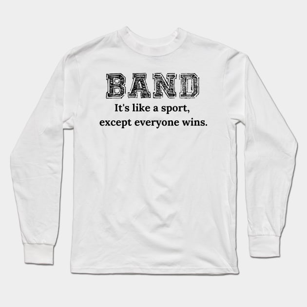 Band v2 Long Sleeve T-Shirt by Read*Sing*Love